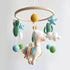 Baby Llama Cot Mobile - Amber